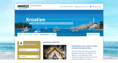 Desktop Screenshot of kroatien-reisen.net