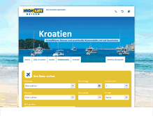 Tablet Screenshot of kroatien-reisen.net